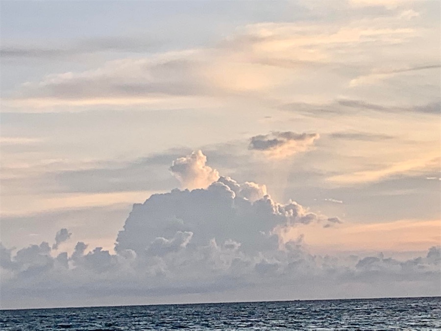 coucher de soleil à Koh Rong Sanloem