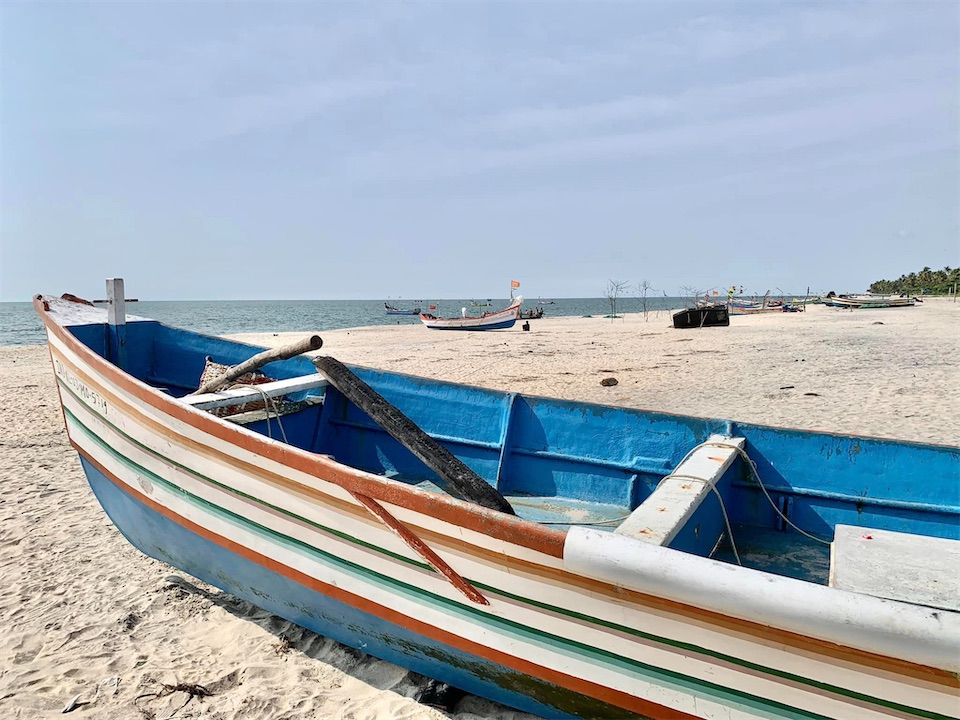 Alappuzha, plage des pêcheurs