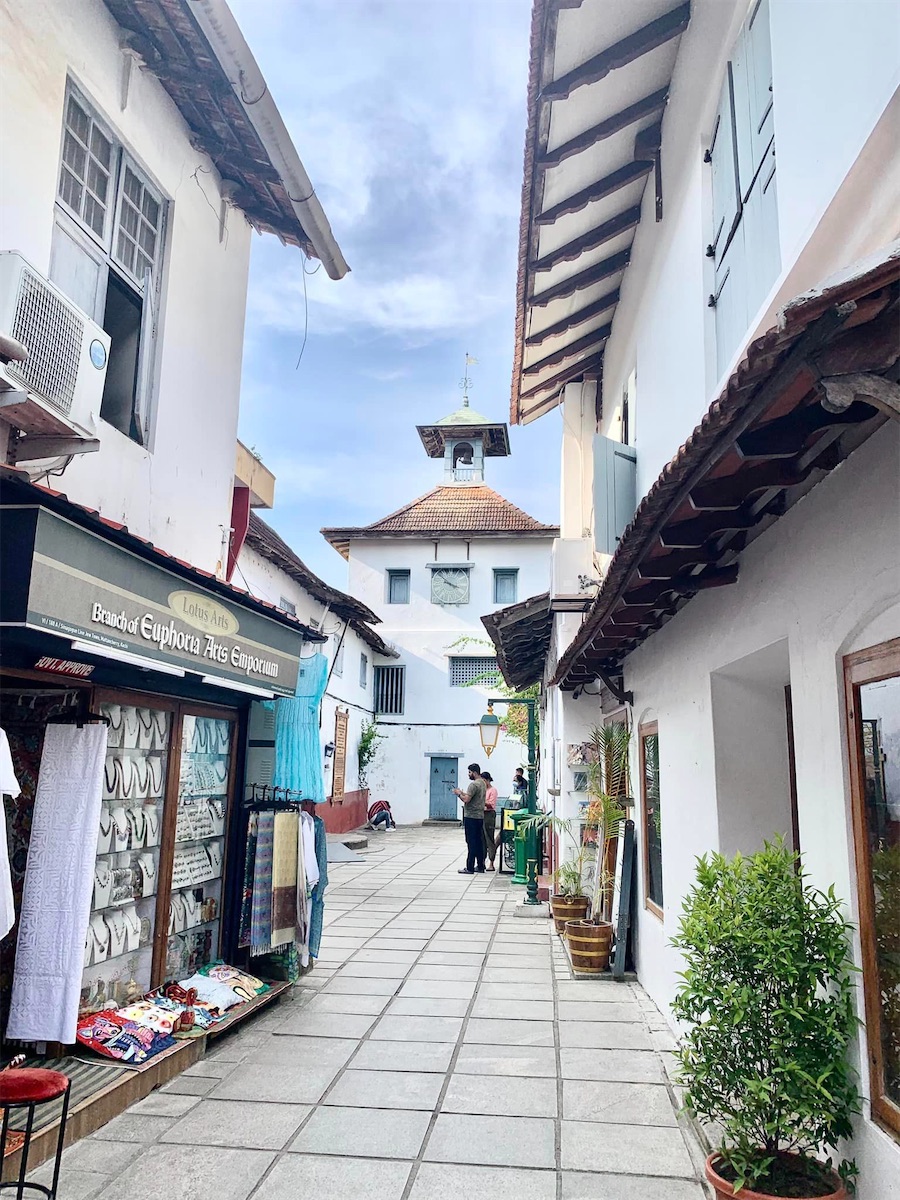 Fort Cochin, Jew Town, synagogue