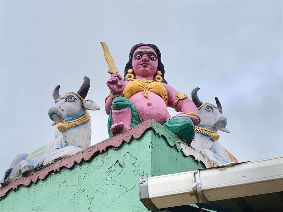 Munnar, temple, détail