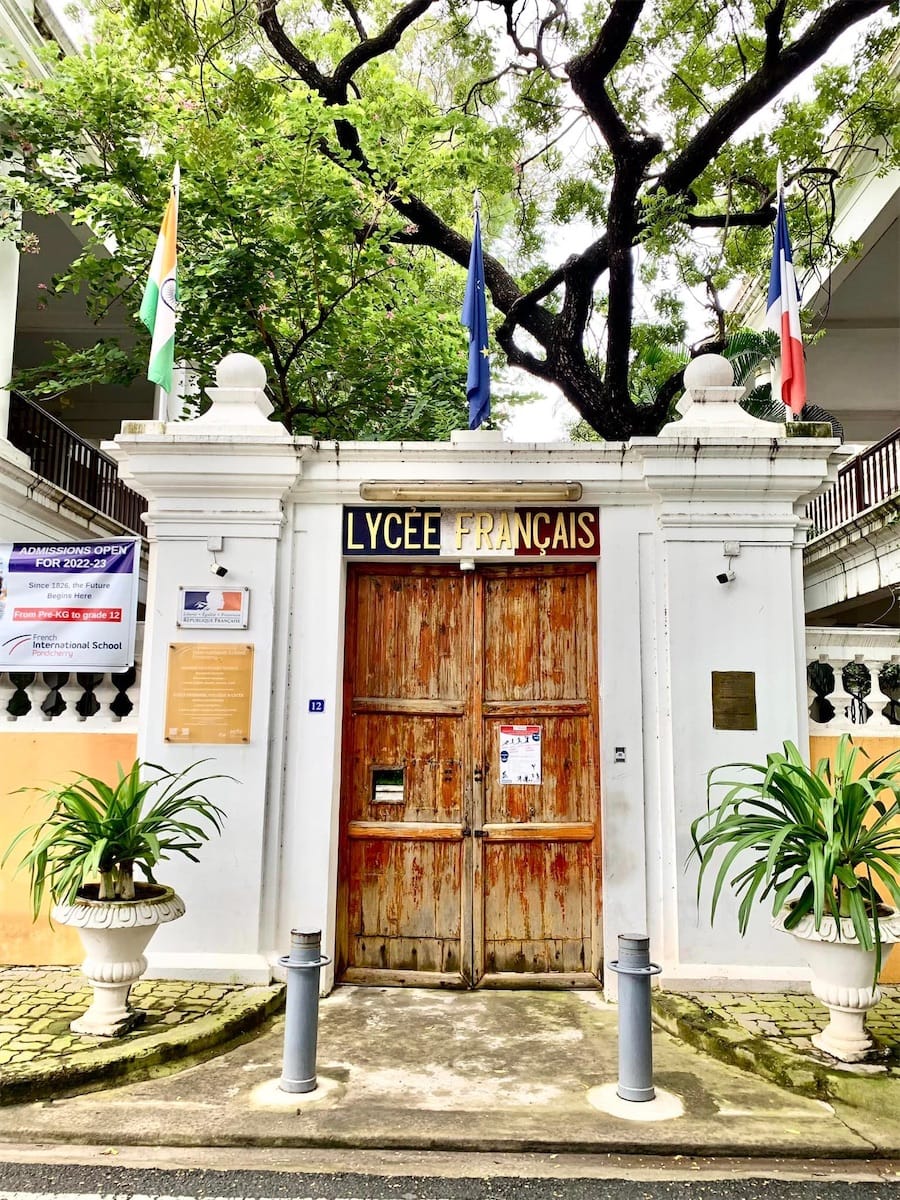 Pondichéry, lycée français