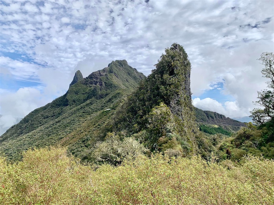 le col des boeufs, La Réunion