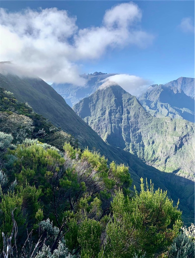 vue sur le Mafate