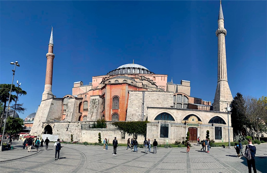 Sainte-Sophie, Istanbul - vue extérieure