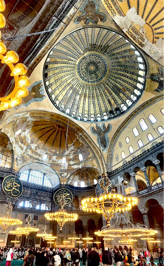 Sainte-Sophie, Istanbul - vue intérieure