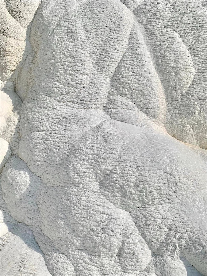 détail de travertine, Pamukkale