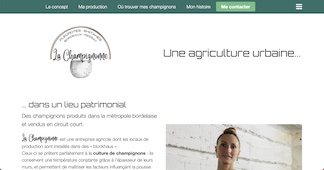 Accueil site de La Champignonne