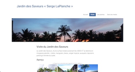 Vers le site du Jardin des Saveurs